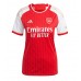 Arsenal Benjamin White #4 Voetbalkleding Thuisshirt Dames 2023-24 Korte Mouwen